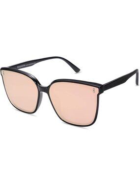 SOJOS Women's Trendy Sun Glasses Vintage Style Shades SJ2157 Black Pink